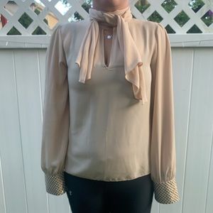 Beige Blouse